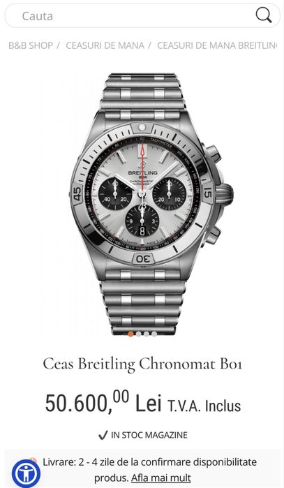 Breitling Chronomat B01