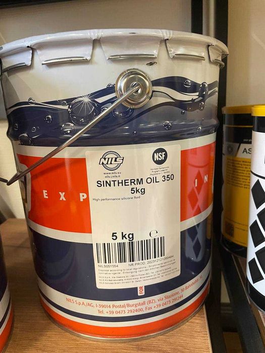 Sintherm Oil 350 - Силикон 350 cst, пищевым допуском NSF H1