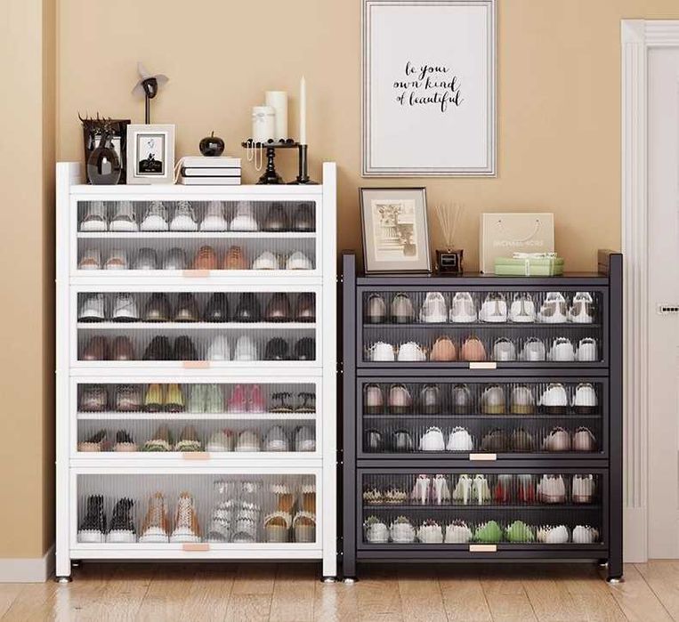 oyoq kiyim uchun javon / shkaf / kop qavatli