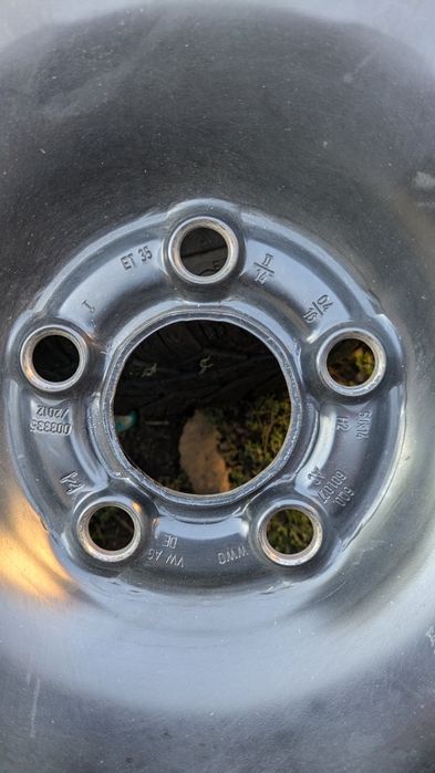 Jante tabla cu capace și anvelope de iarna