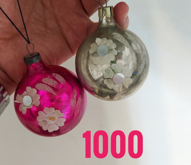 Ёлочные игрушки СССР