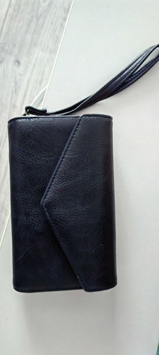 Portofel nou albastru inchis
