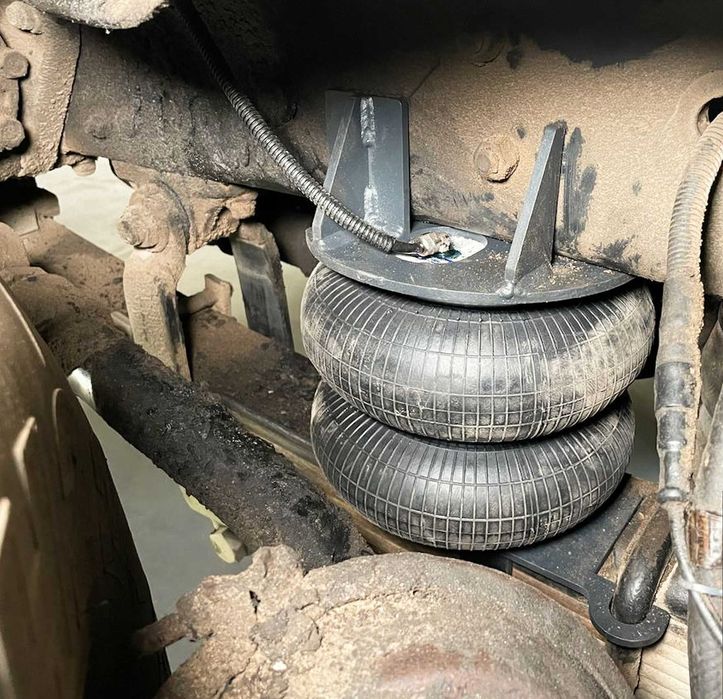 Пневмопoдвескa KAМАЗ 65115, 65116, 65117 перeдняя оcь, Комплект