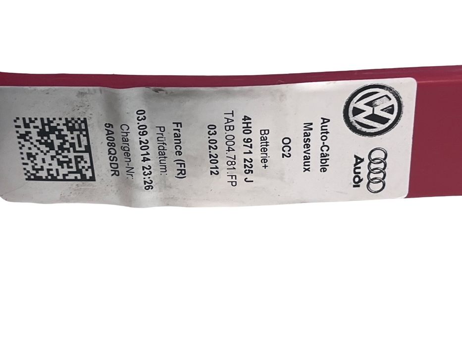 Cablu Pozitiv (Baterie) Audi A8 Iii 4H2, 4H8, 4Hc, 4Hl 2009 - 2018 4H0