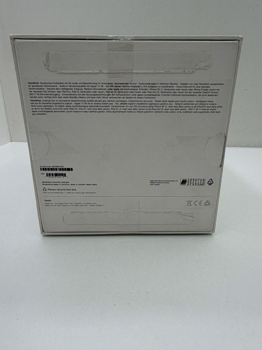 Boxă inteligentă Apple HomePod (a 2-a generație), 2023, Black