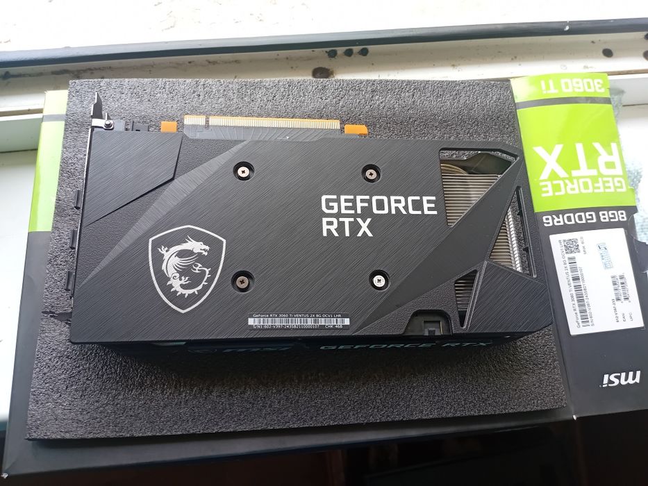 Видеокарта MSI 3060ti Ventus 2x, нужно менять память.