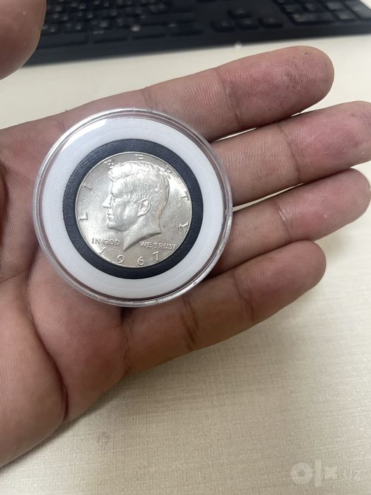 HALF DOLLAR 1967 серебро