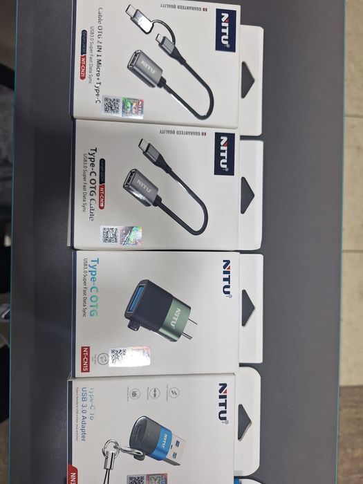 Продам OTG переходники, USB-хабы, AUX, картридеры и тд