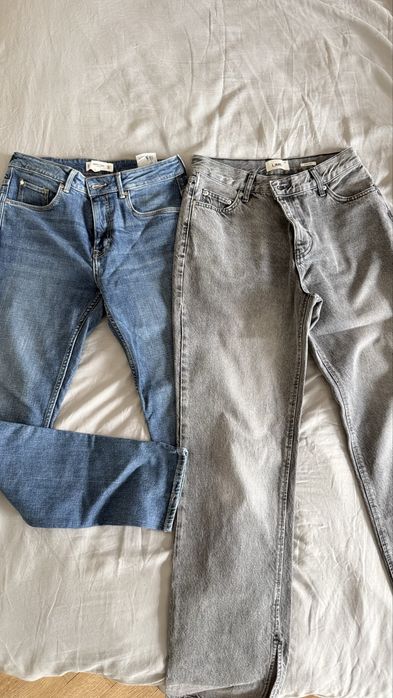 Платье, 2 пары джинс в 1 руки