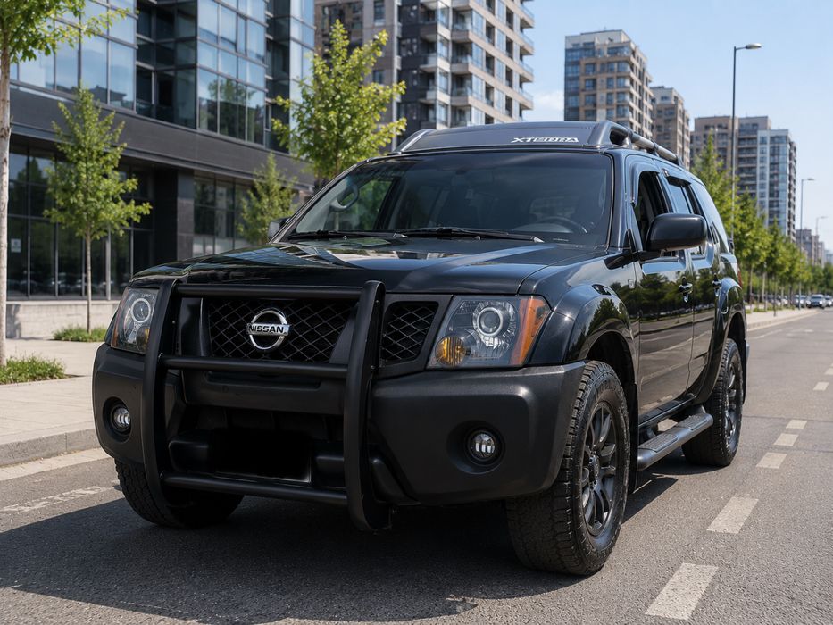 Защита бампера Pathfinder Navara X-Terra Np300