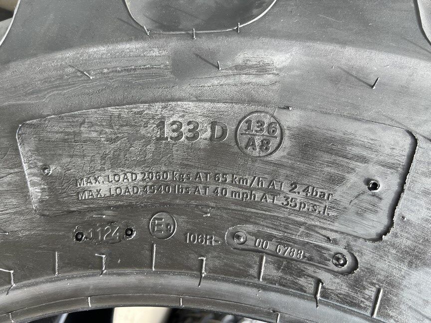 ANVELOPA 380/85 R28 GRI GREEN 133D XLR85 TL R1-W (14.9 R28)  Cauciucuri tractor, Fiat, Case, Fendt, John Deere, New Holland, Massey Ferguson, UTB   Ca