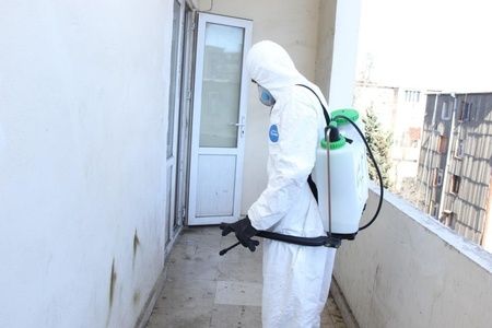 Dizinfeksiya xizmati toza va sifatli bajaramiz
