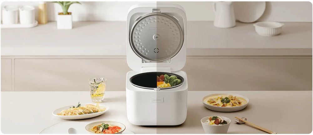 Рисоварка Xiaomi Multifunctional Rice Cooker 4L (EU, белый)