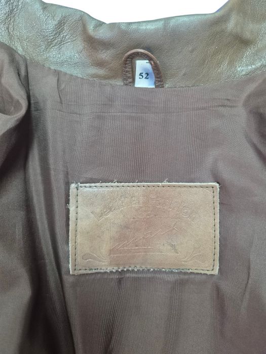 Мъжко кожено яке Leather Fashion – Естествена кожа (Размер 52 / XL)