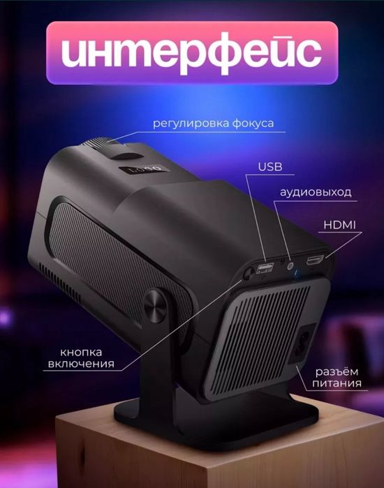‼️Смарт Проектор HY320 android.Супер качества+Доставка.мр