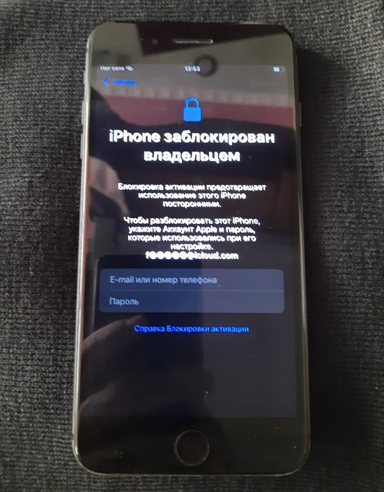 iphone 8+ заблокированный
