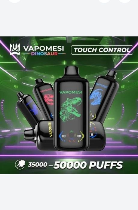 Pachet 3 Vape 50.000 Puffs Reincarcabil Display Mod Turbo