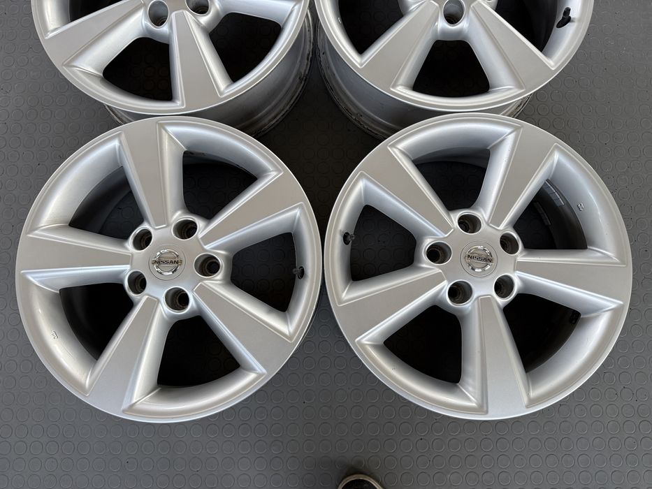 4бр. КАТО НОВИ 17” Джанти 5х114,3 за -NISSAN/японски- 6,5Jx17, ET40
