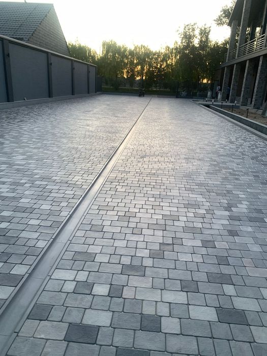 Укладка брусчатки. Кеспетас төсейміз.