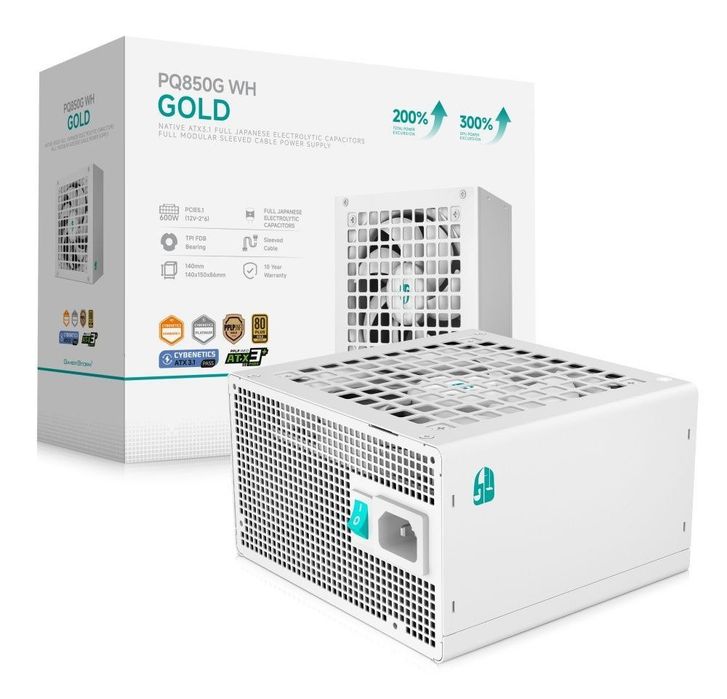 [Блок питания] DeepCool PF 600X 80+Bronze DEEPCOOL PQ 850W GOLD