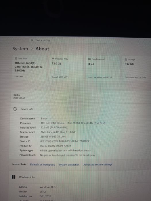 Vand setup complet gaming