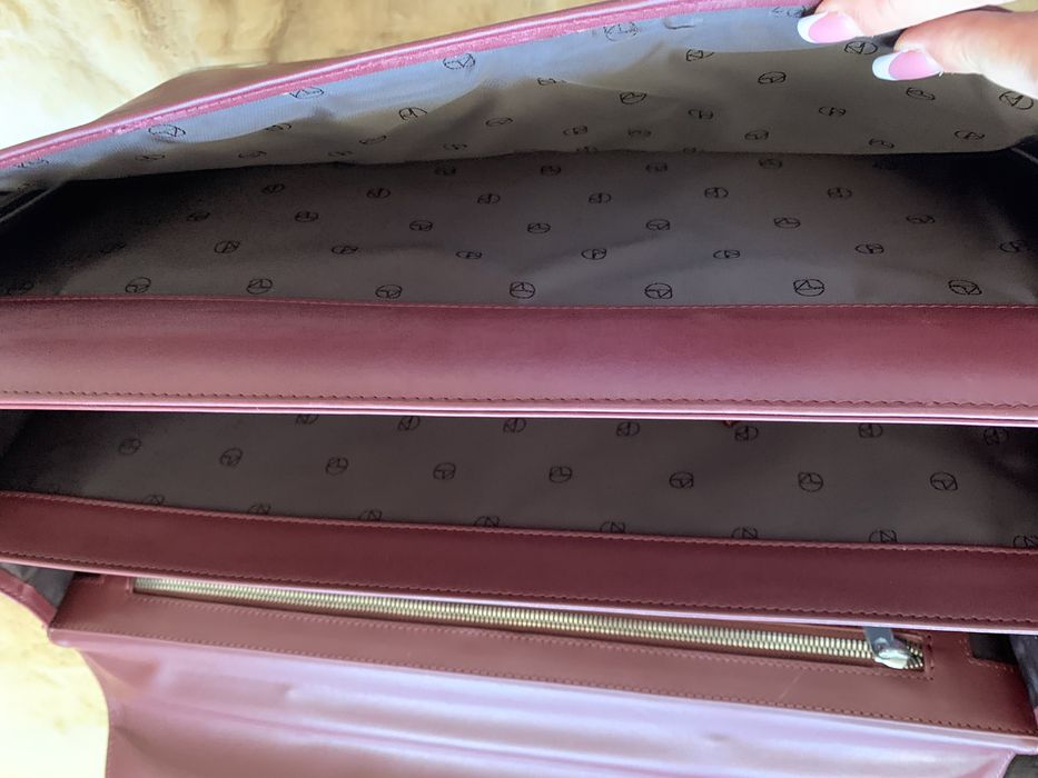 Geanta acte/ servieta barbat de piele