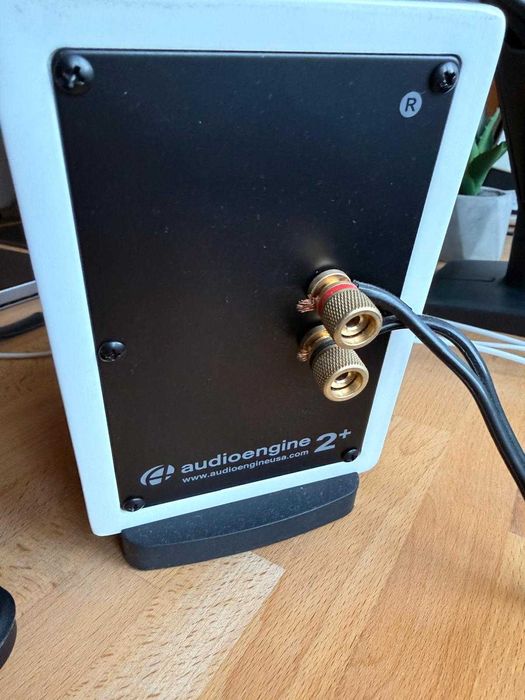 Boxe active Audioengine A2+, Wireless, Bluetooth, DAC, USB-C, Alb