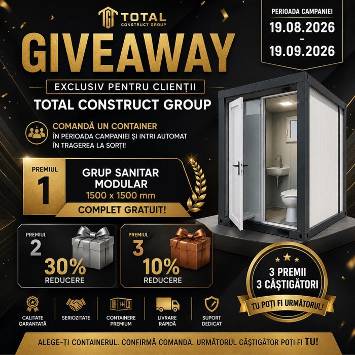 Container modular premium birou locuinta magazin diverse dimensiuni