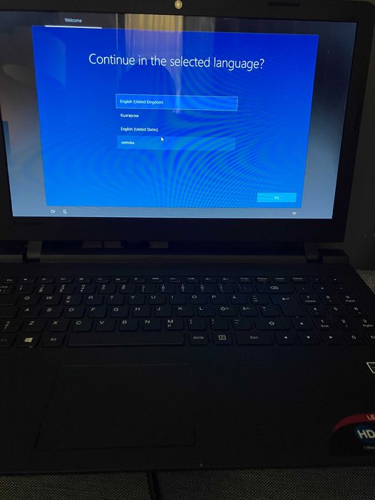 Lenovo IdeaPad 100-15IBY 80MJ 15.6” – Windows 10, пълен комплект с чанта/мишка/зарядно