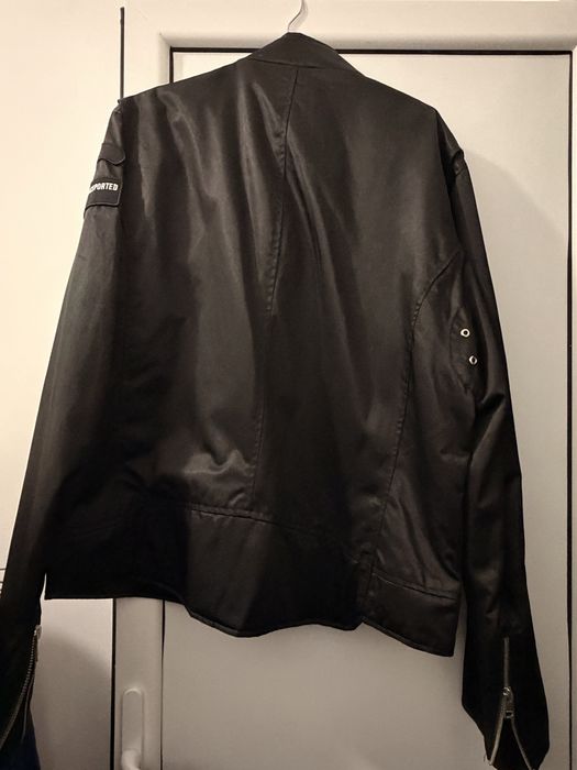 Jaceta Diesel biker cu aplicatii decorative marime Xl barbati