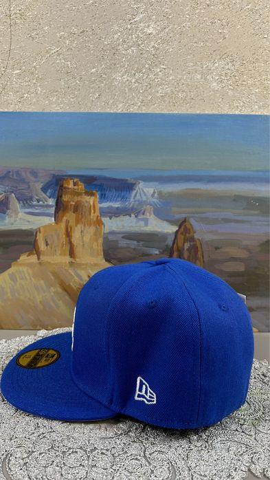 Кепка LA (ярко-синяя, New Era)