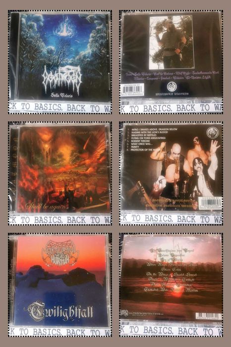 Блек, дет, грайнд - оригинални дискове с намалени цени