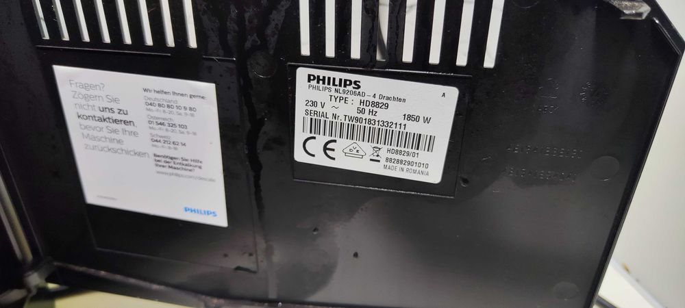 Espressor Automat Philips HD8829 Aparat cu Cafea Boabe Saeco