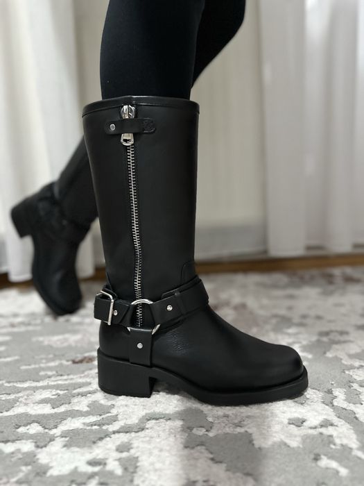 Cizme din piele naturala, marimea 37