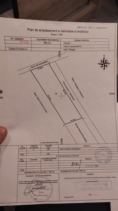 Proprietar vând teren Ploiești Vest