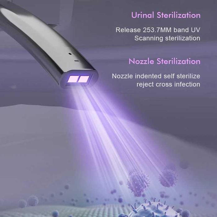 Смарт тоалетна тип "яйце" с биде, подгрев, сушене, масаж