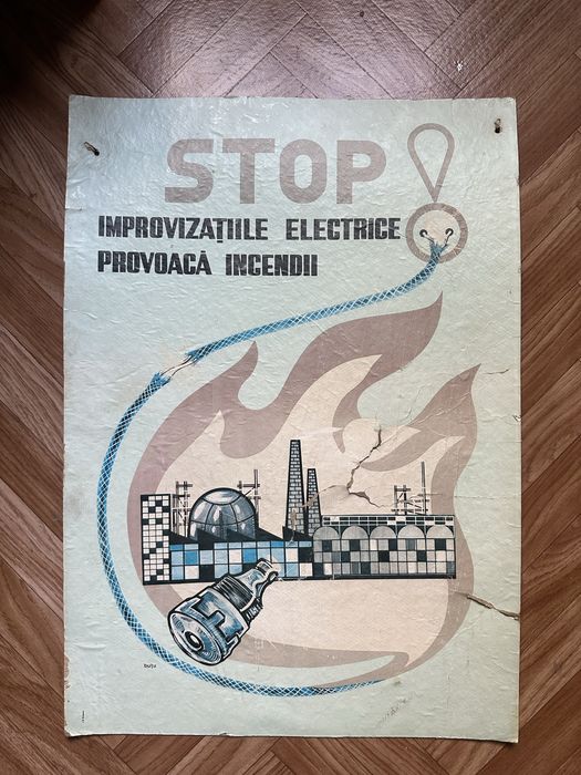 Afise Protectia Muncii din Perioada Comunista
