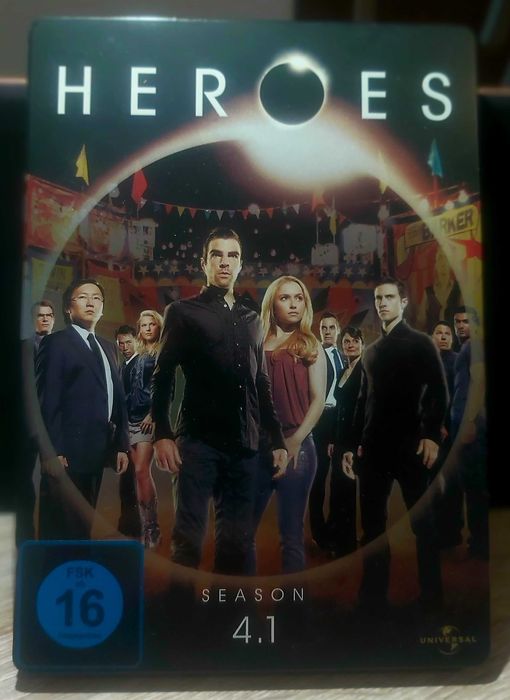 4X DVD Heroes season 4.1 Steelbook edition