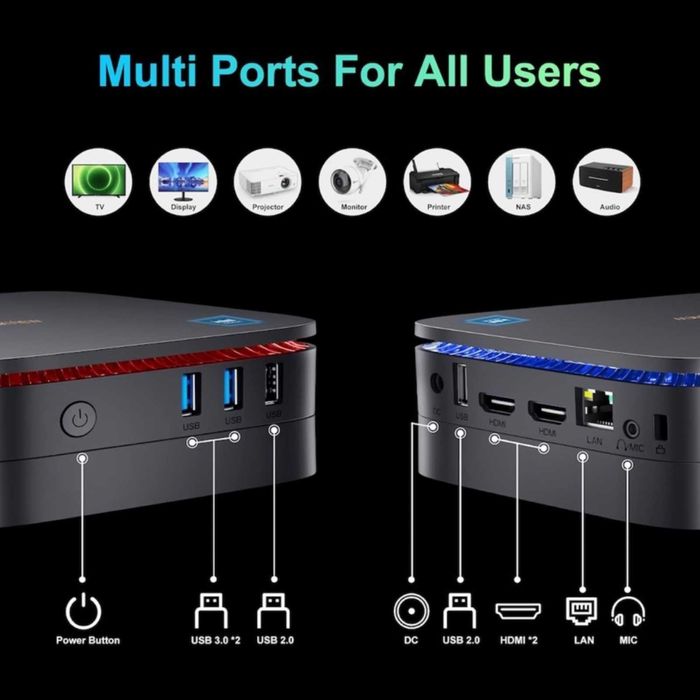Mini PC Blackview MP60 Intel Twin Lake N150 SSD 1TB RAM 16GB - GARANTIE 12 LUNI | TrueGSM