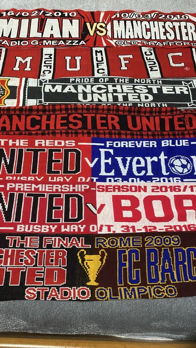 Колекция от шалове Манчестър Юнайтед