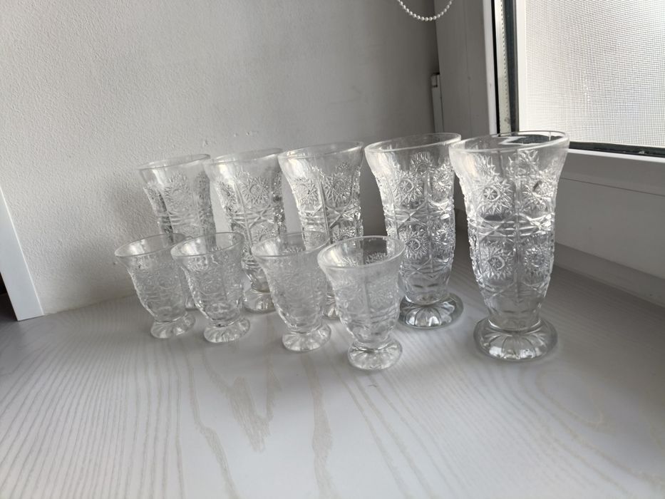 Стаканы рюмки стекло