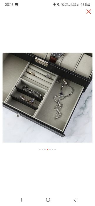 Футляр для часов и украшений. Новый