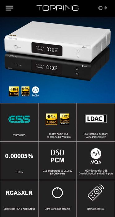 DAC / Topping D90 SE