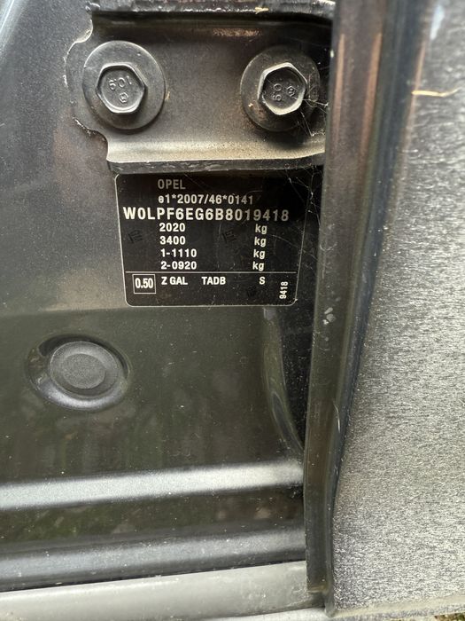 Capota opel astra j 2011