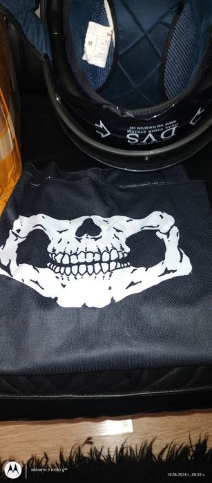 Каска за мотор М размер нова