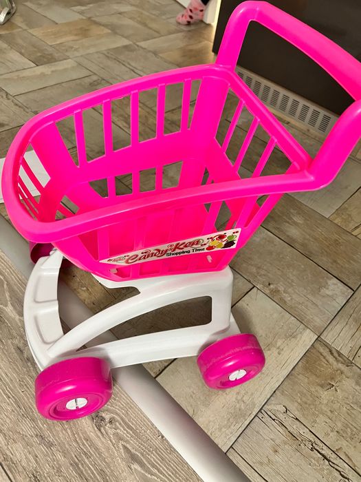 Детска пазарска кола момиче