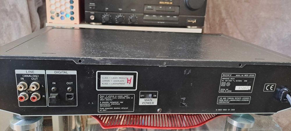 SONY/DENON/Minidiscuri
