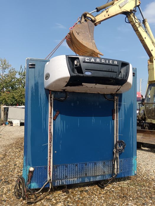 Duba frigorifica, izoterma cu agregat Carrier Supra 550 Diesel, 6,1 m