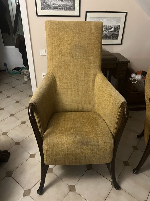 Винтидж диван + два фотьойла