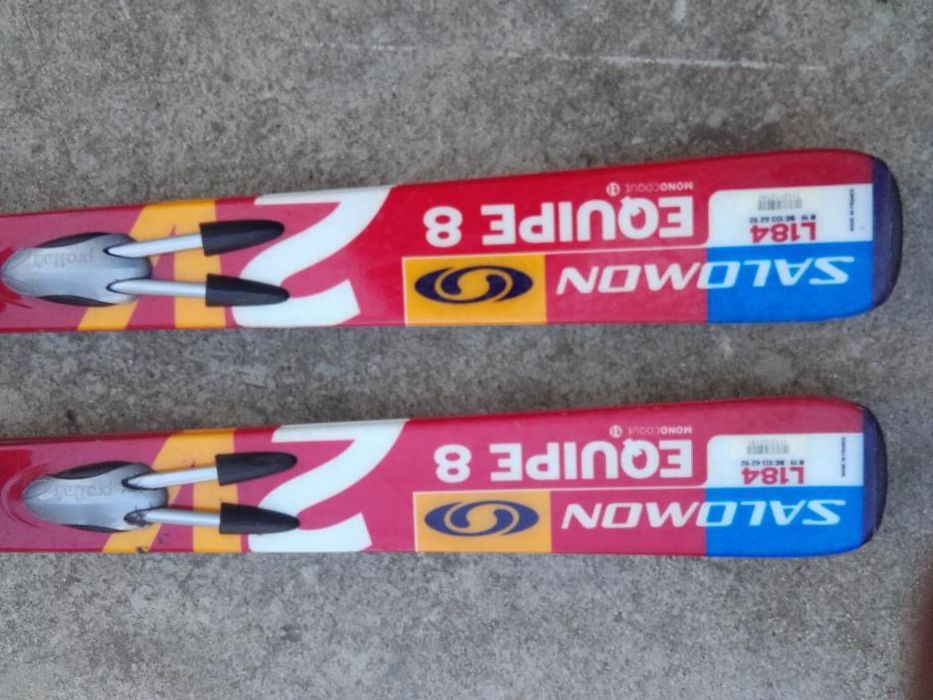 Ски Саломон с автомати